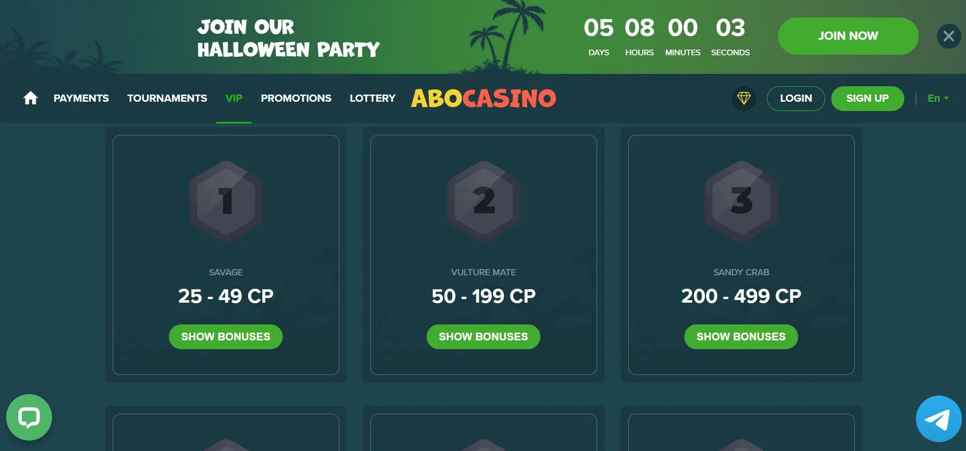 Abo Casino VIP Program