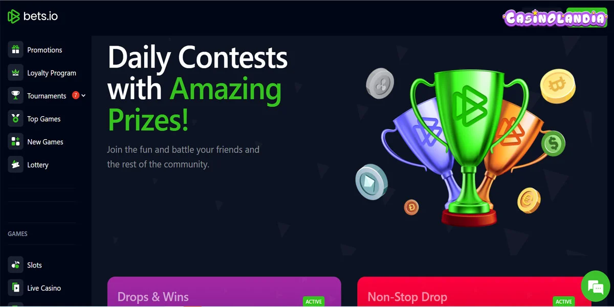 Bets.io Casino Tournaments