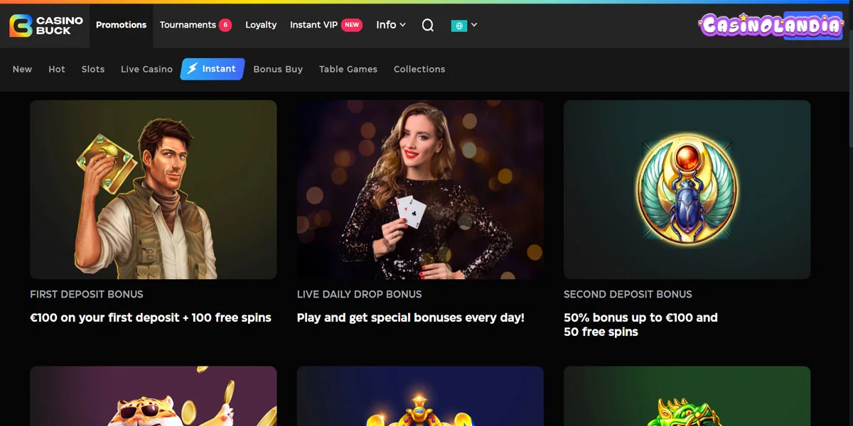 CasinoBuck Promotions