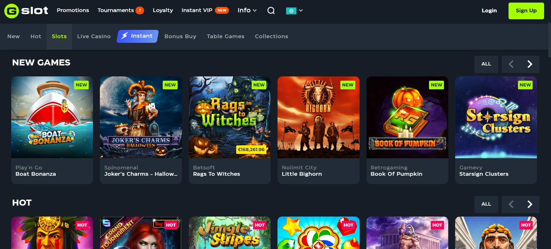 Gslot Casino Slots