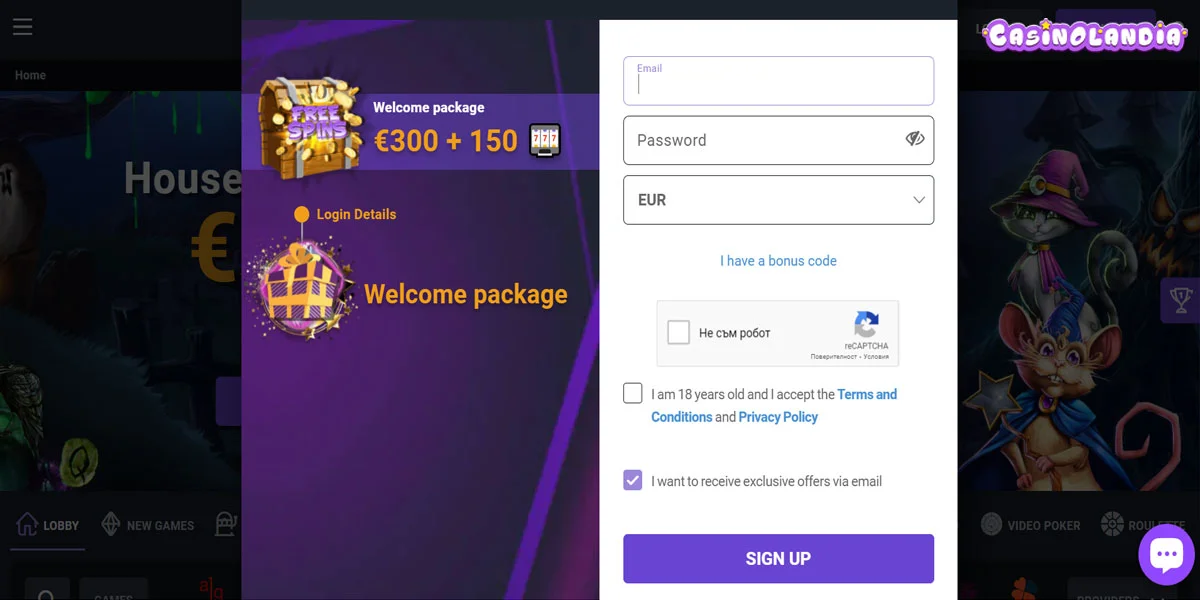 iLucki Casino Registration