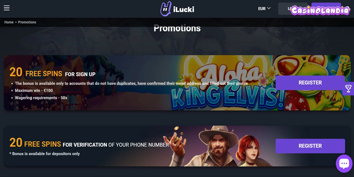 iLucki Casino Promotions