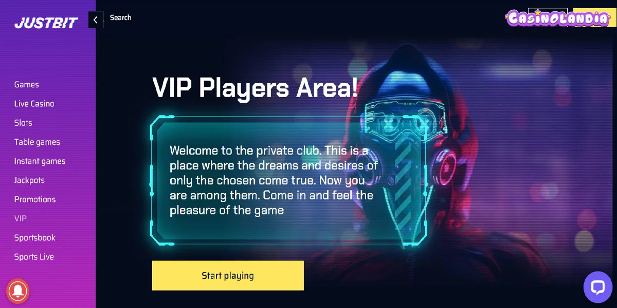 JustBit.io Casino VIP Program