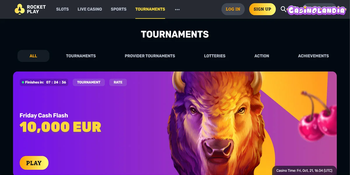 RocketPlay Casino Tournaments