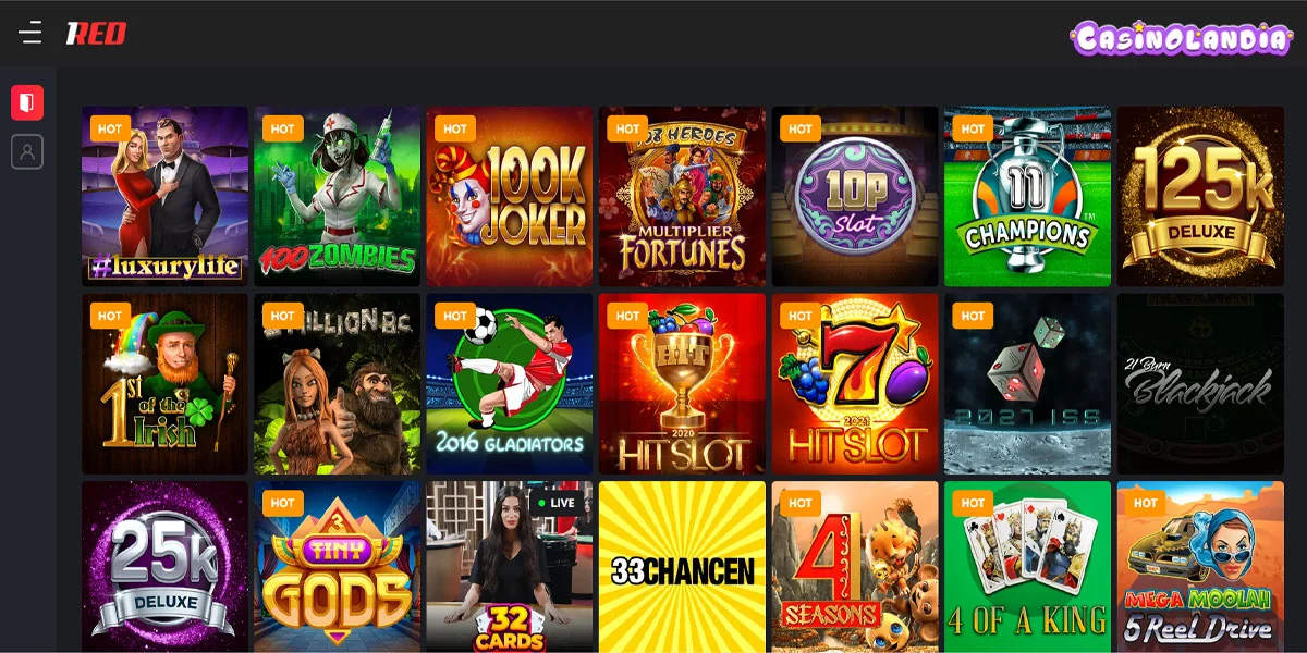 1Red Casino Slots