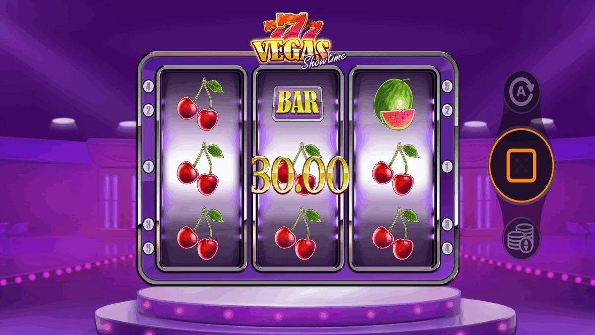 777 Vegas Showtime Big Win