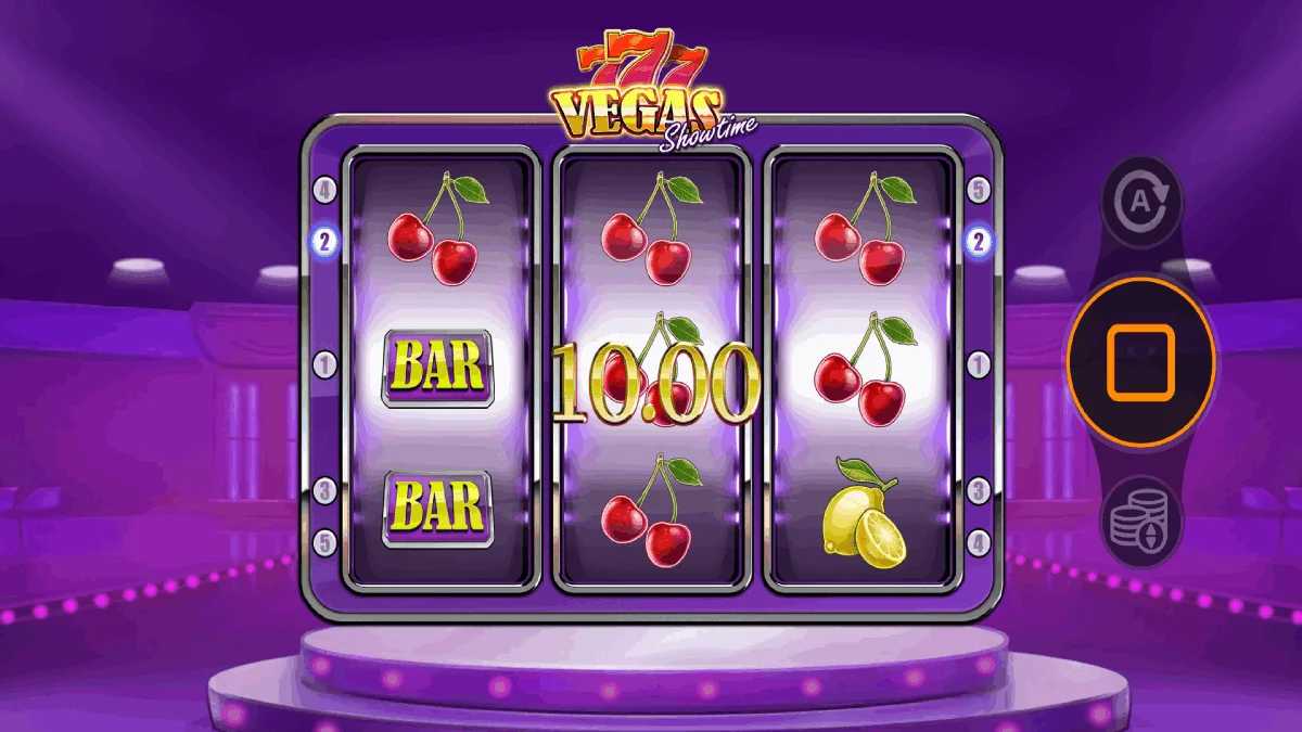 777 Vegas Showtime Win