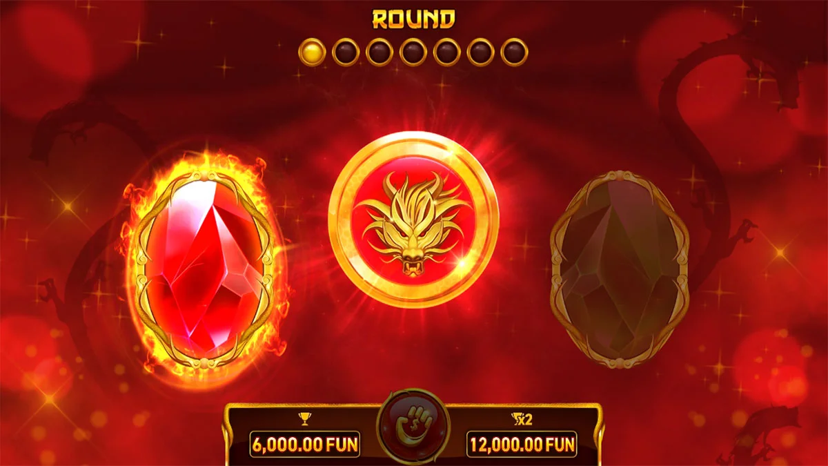 9 Burning Dragons Gamble Win