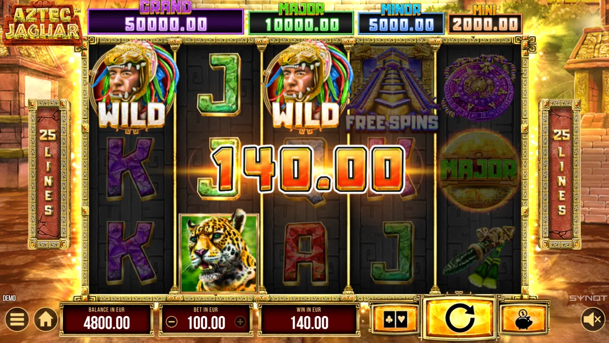 Aztec Jaguar Win