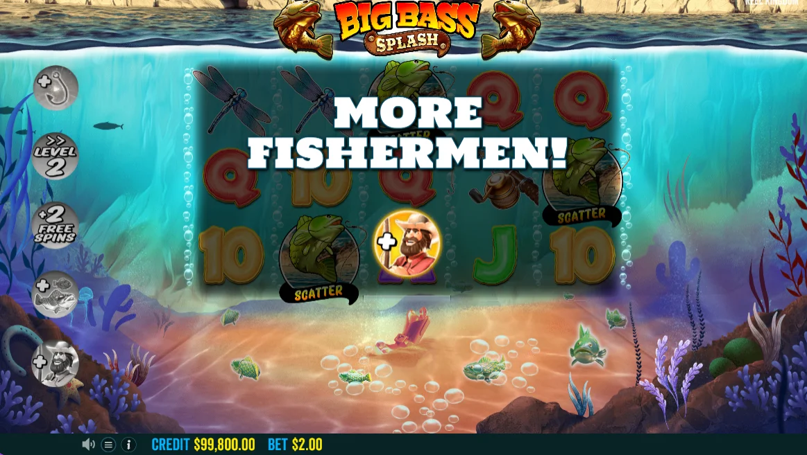 Big Bass Splash More Fisherman by Reel Kingdom
