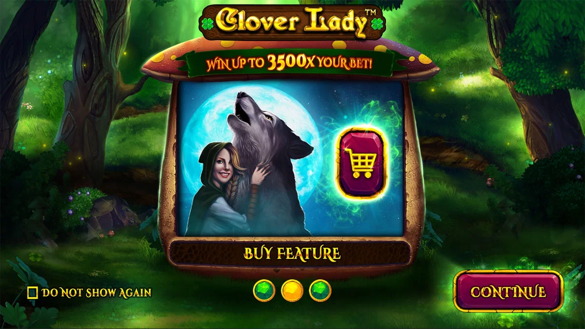 Clover Lady Homescreen