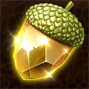 Clover Lady Symbol Acorn