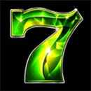 Crystal Sevens Symbol Green