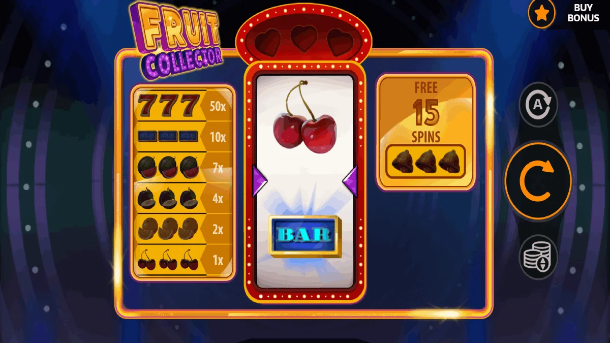 Fruit Collector Start Screen