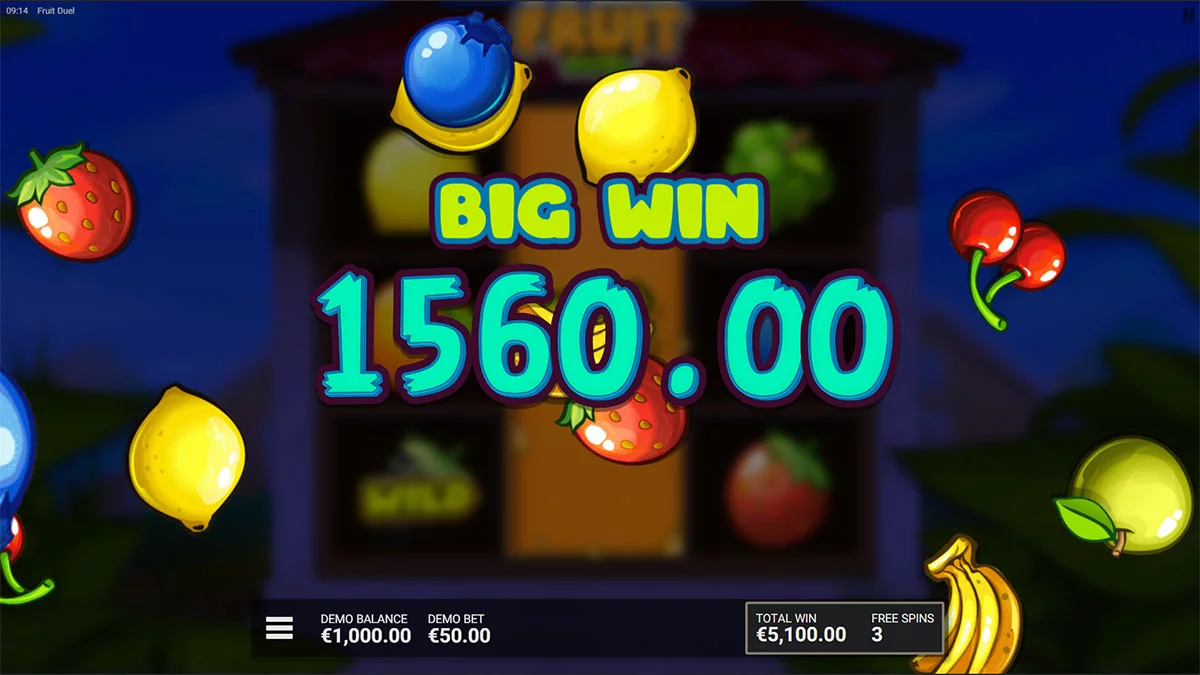 Fruit Duel Big WIn