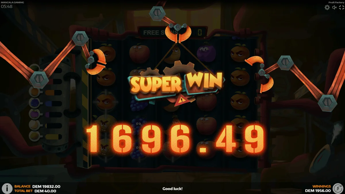 Fruit Factory Super Win