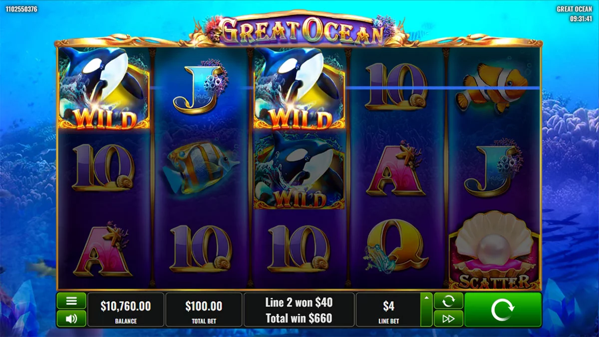 Great Ocean Bigger Win
