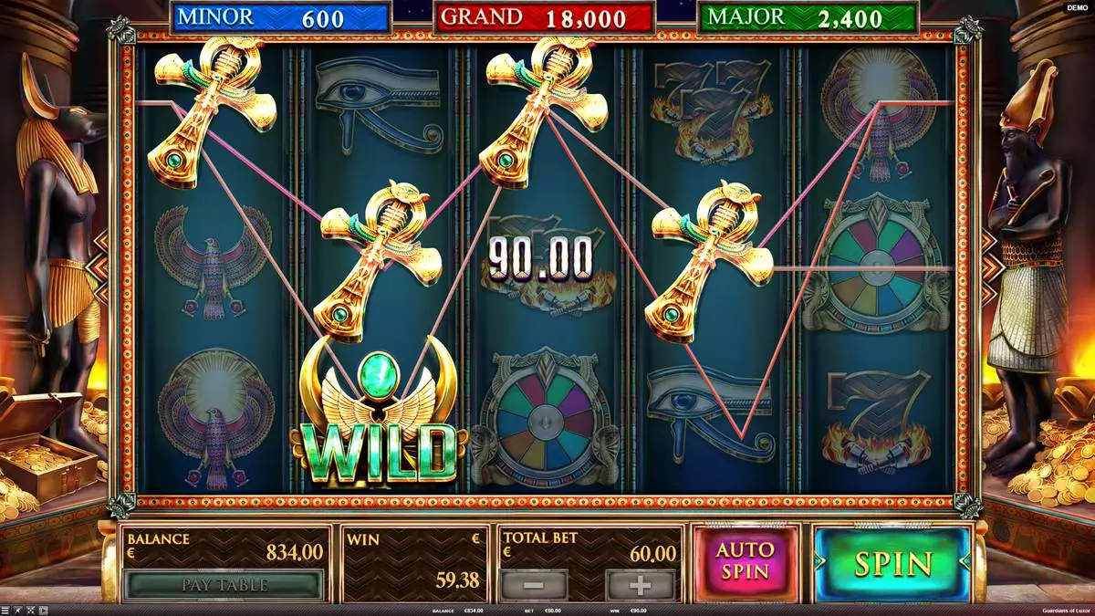 Guardians of Luxor Win Play