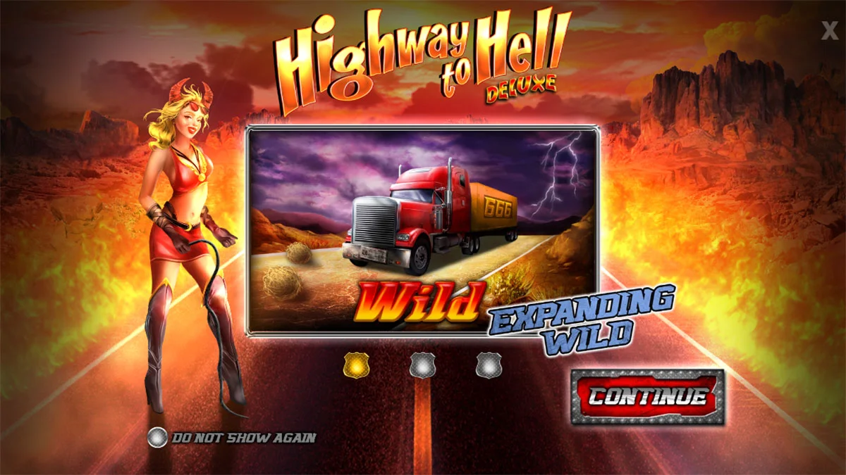 Highway to Hell Deluxe Homescreen