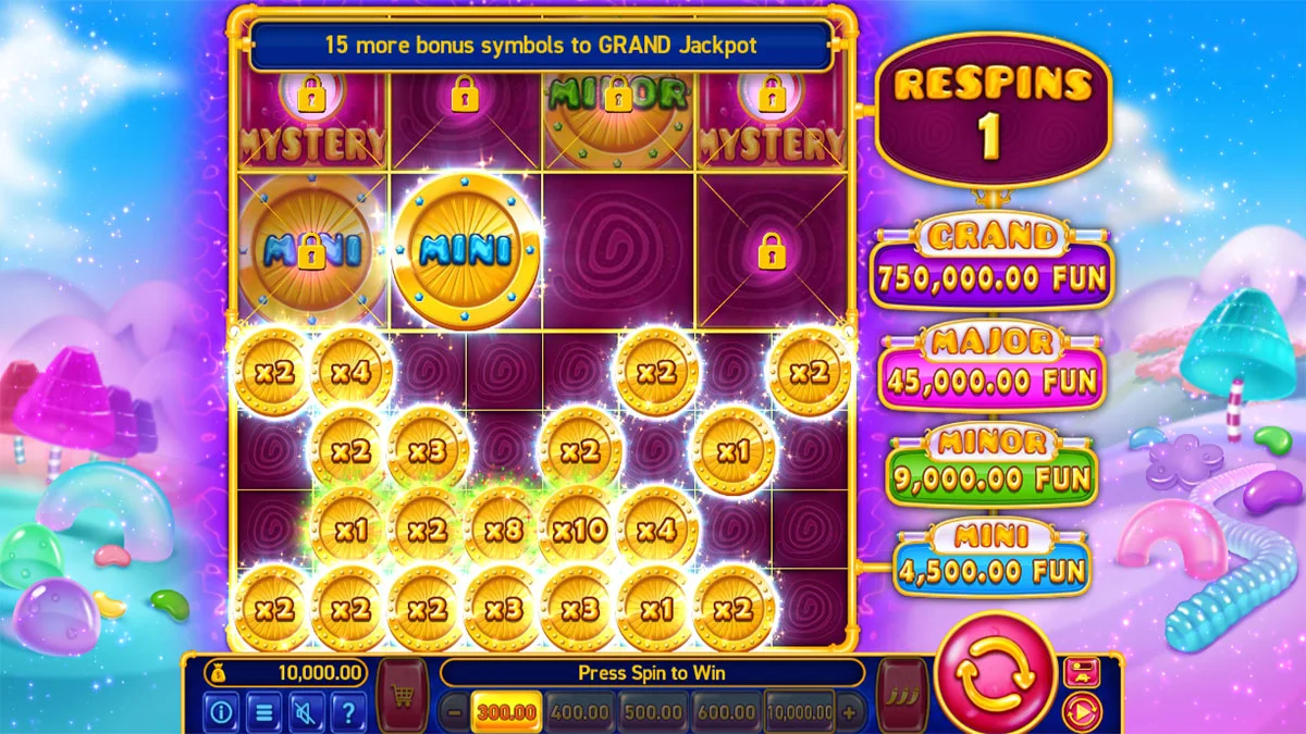 Jelly Reels Bonus Game