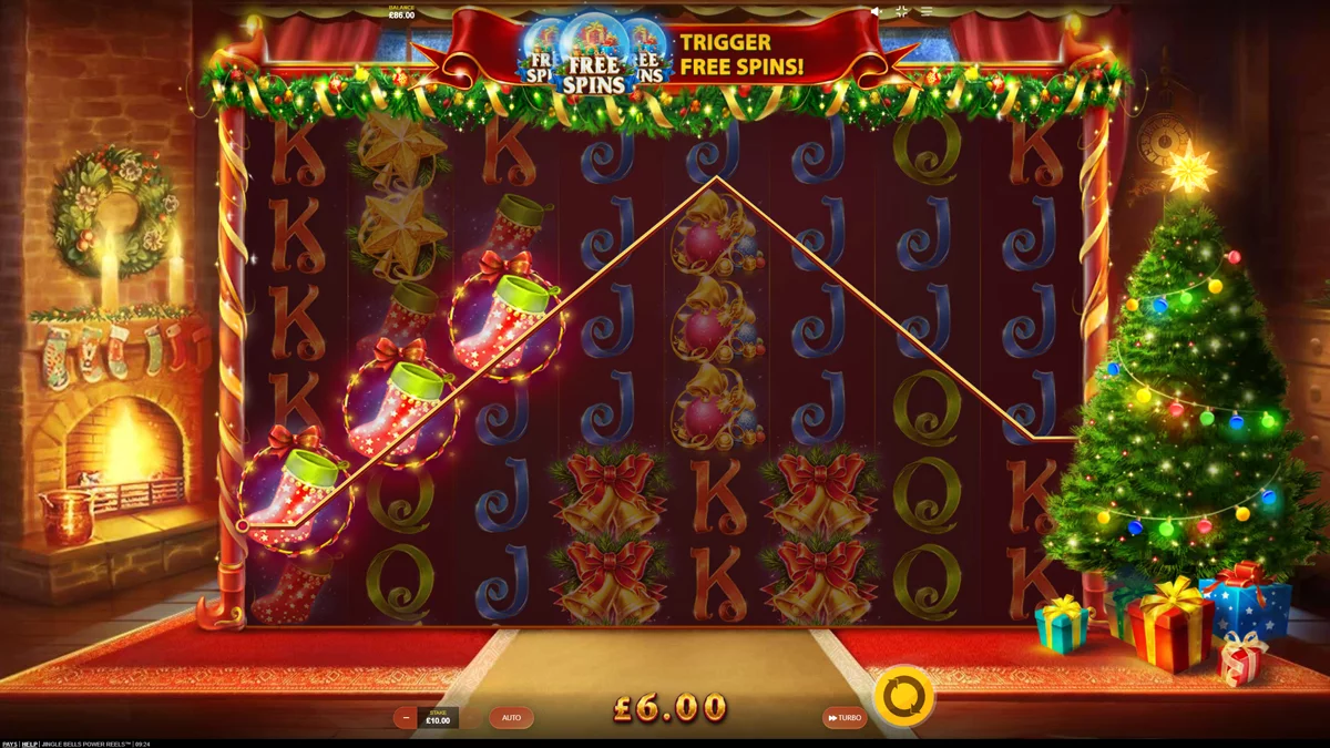 Jingle Bells Power Reels Win