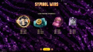Joe Exotic Paytable 2