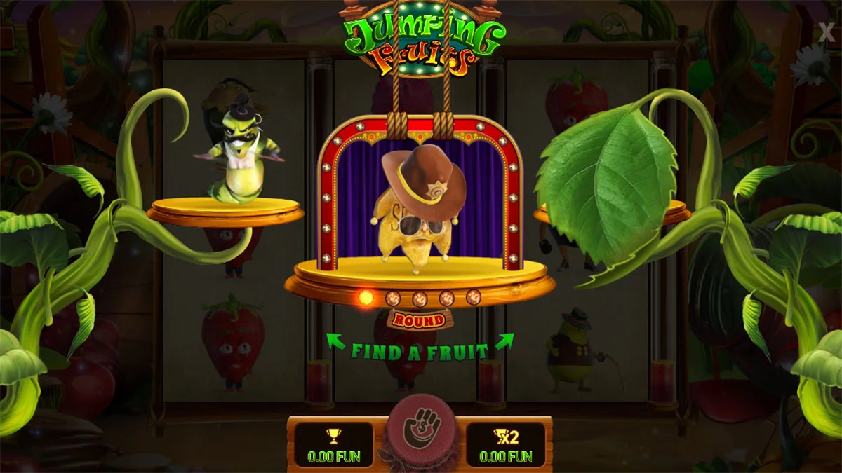 Jumping Fruits Gamble Loss