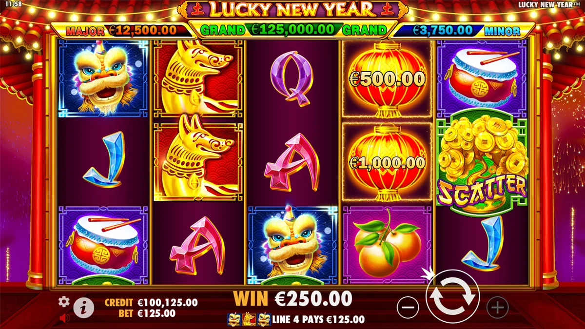 Lucky New Year Win