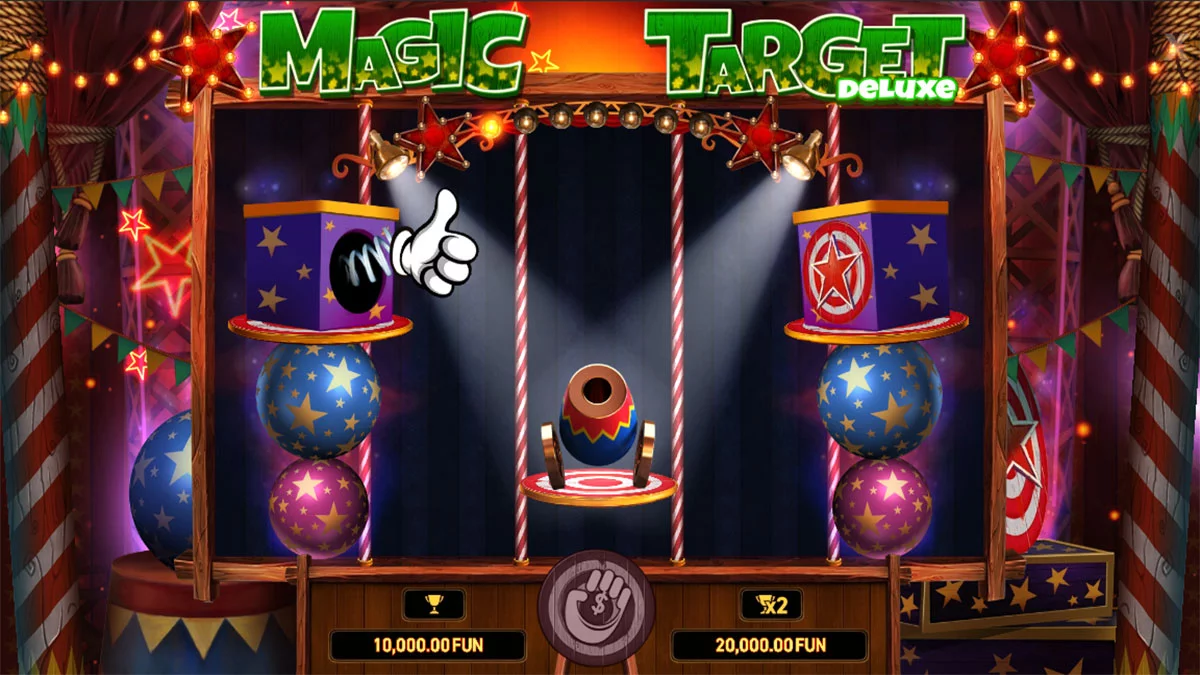 Magic Target Deluxe Gamble Win