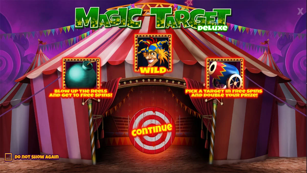 Magic Target Deluxe Homescreen