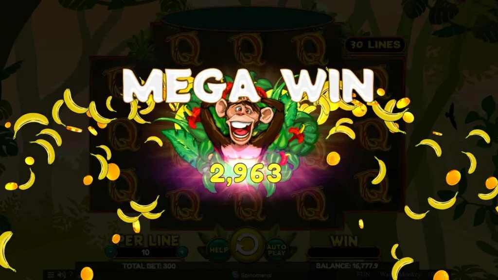 Wacky Monkey Mega Win