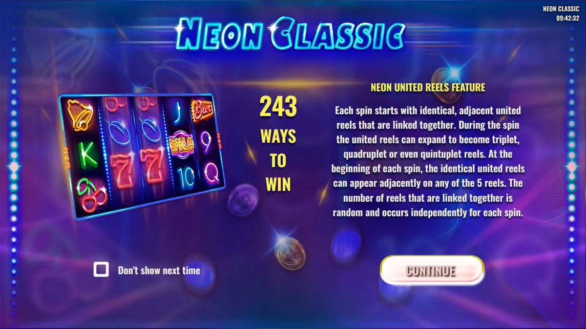 Neon Classic Homescreen