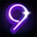 Neon Classic Symbol 9