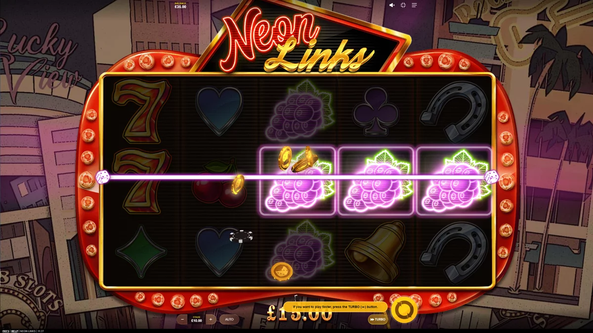 Neon Links Win