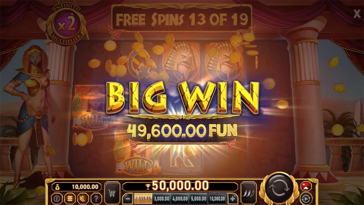 Power of Gods Egypt Big Win