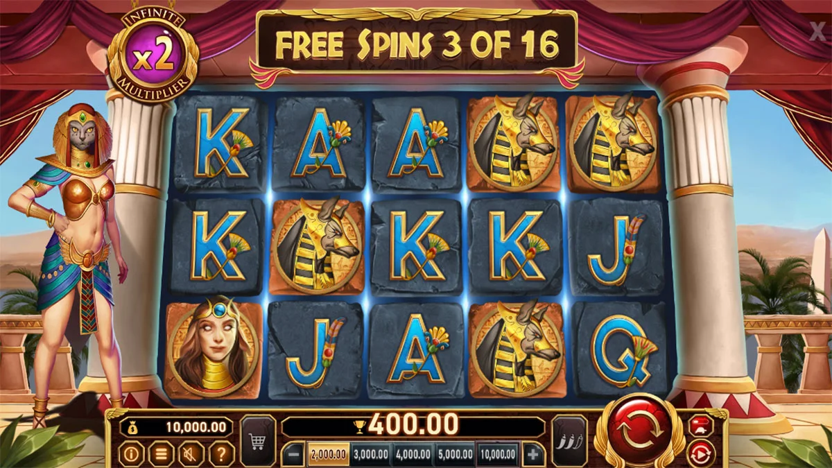 Power of Gods Egypt Bonus Round
