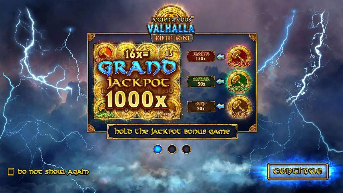 Power of Gods Valhalla Homescreen