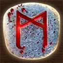 Power of Gods Valhalla Symbol Red