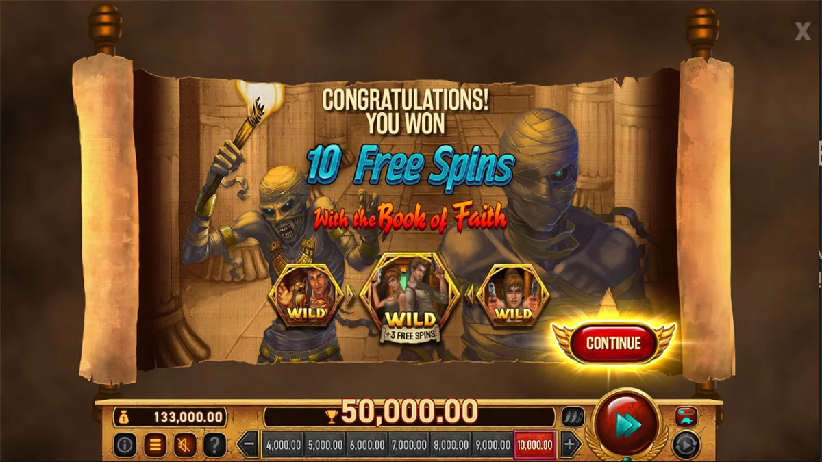 Relic Hunters and the Book of Faith Free Spins