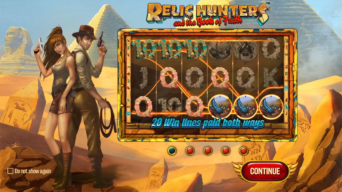Relic Hunters and the Book of Faith Homescreen