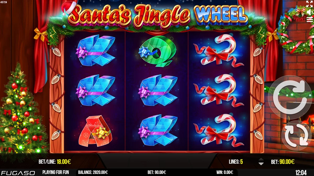 Santa's Jingle Wheel Base Play