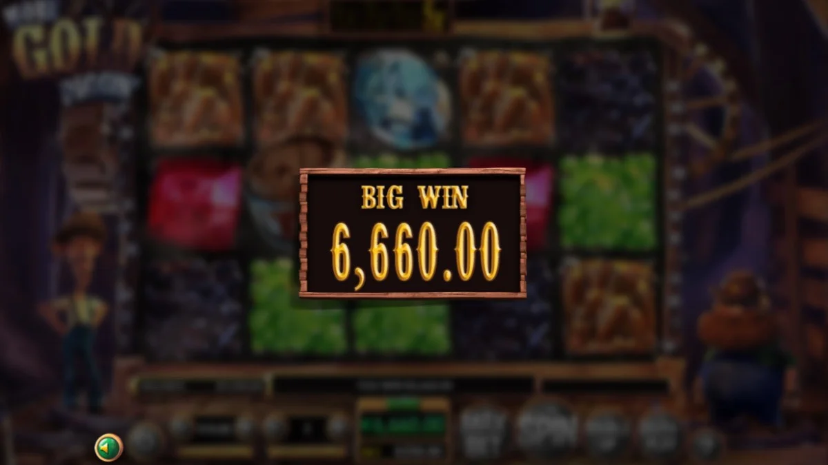 More Gold Diggin' Slot Big Win