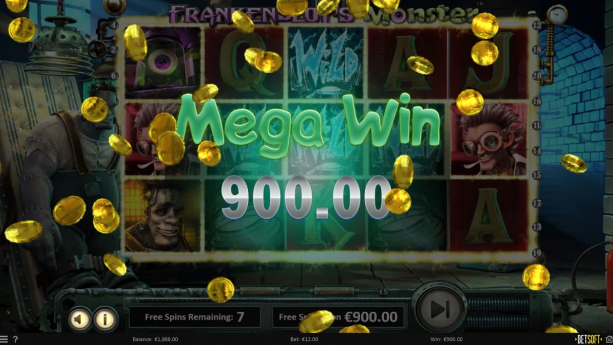 Frankenslot's Monster Slot Mega Win