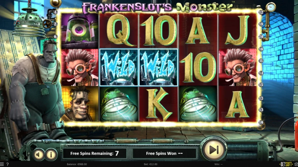Frankenslot's Monster Slot Wild