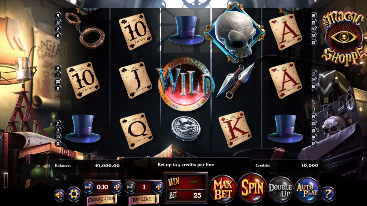 The Magic Shoppe Slot Wild