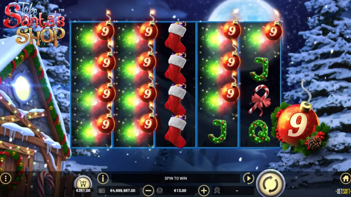 Take Santa's Shop Slot
