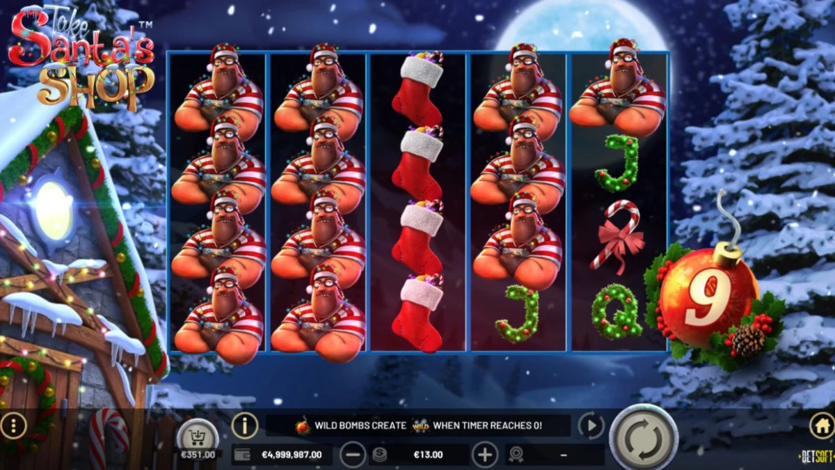 Take Santa's Shop Slot