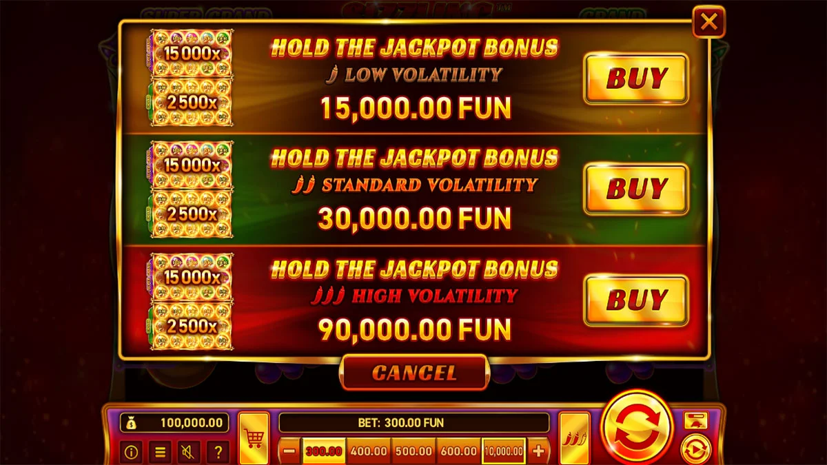 Sizzling Bells Bonus Buy