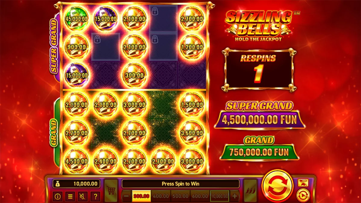 Sizzling Bells Bonus Round 2
