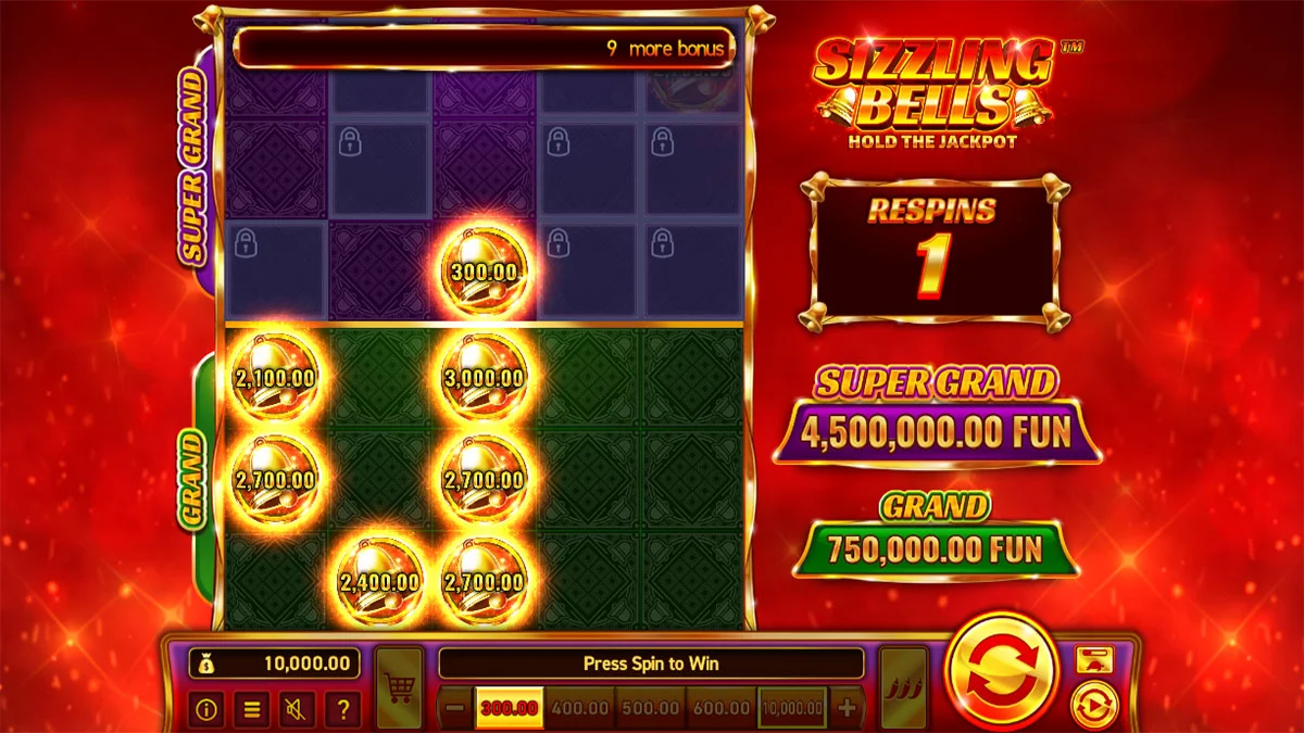 Sizzling Bells Bonus Round